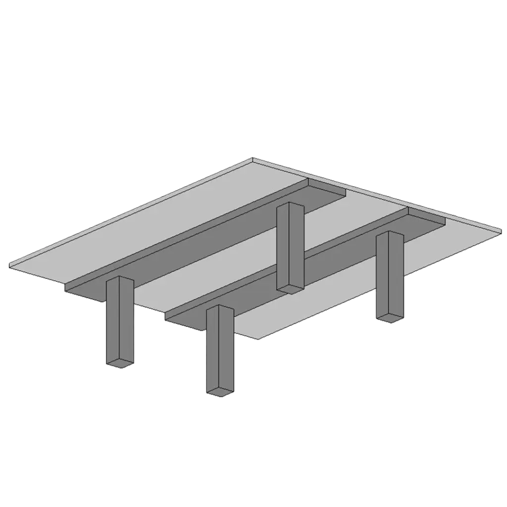 3D structural visualization model for BIM engineering