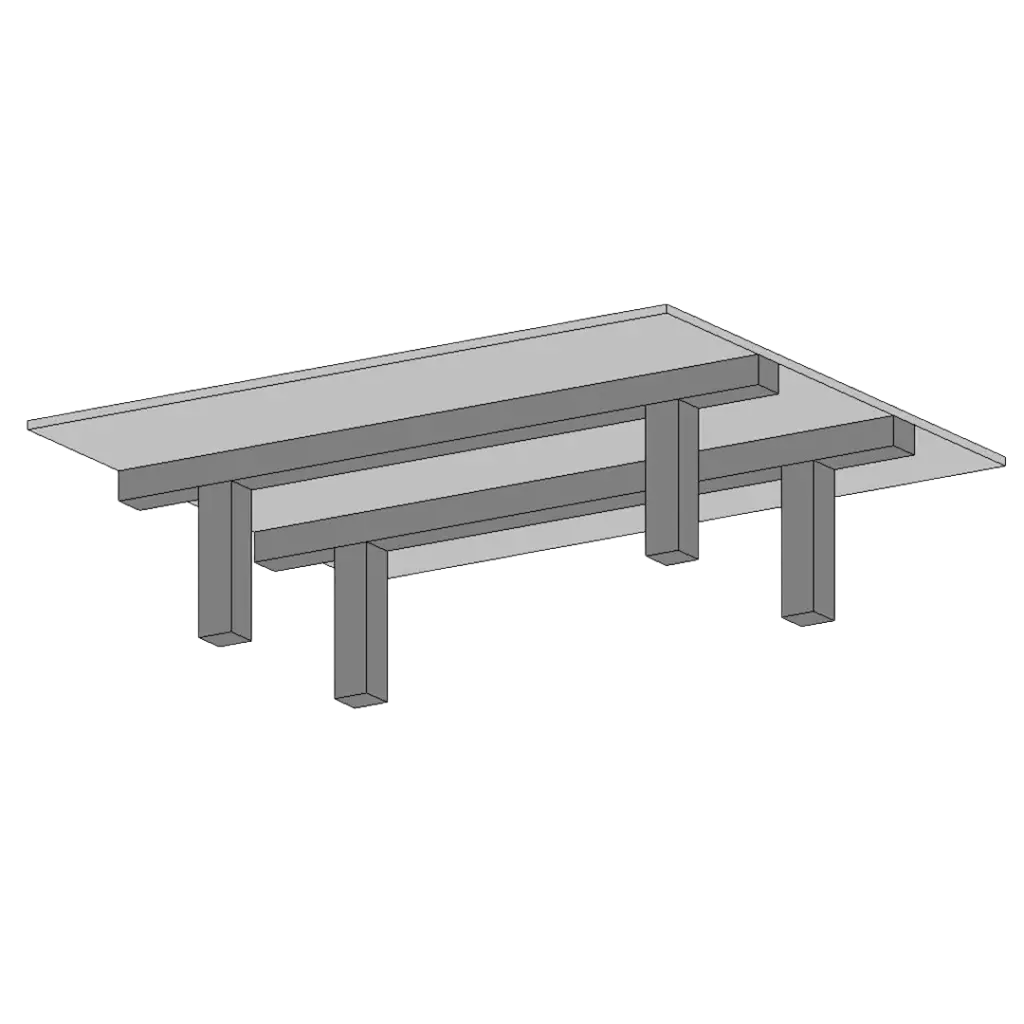 Structural design simulation model for construction planning