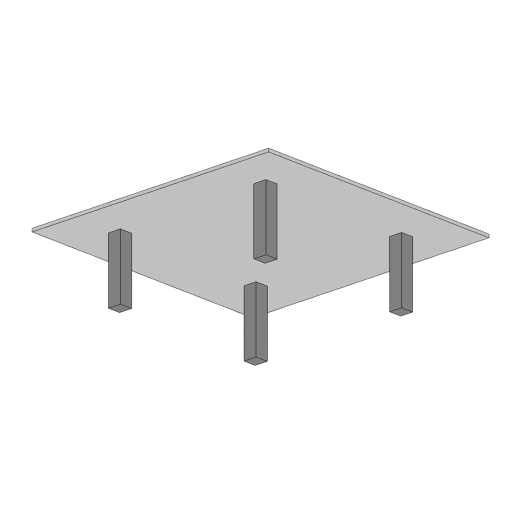 3D structural engineering model for building design