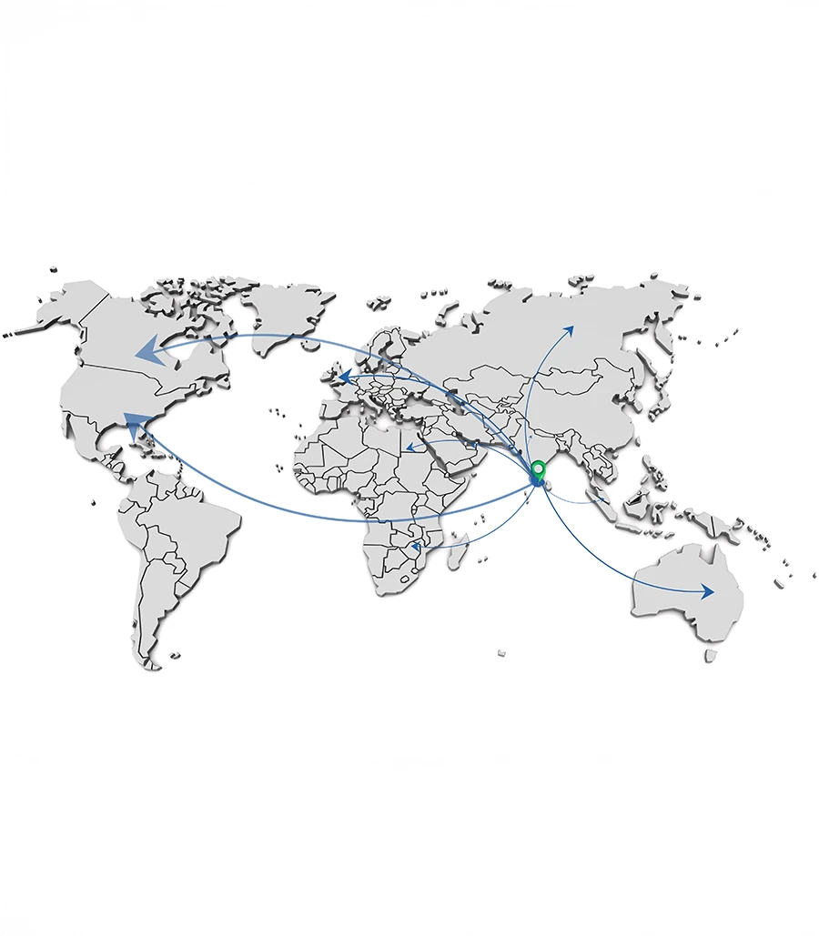 Skyscraper Creators global presence world map
